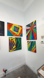 Studio re-make take 2 #artgallery #tampabayartist #contemporaryart #ultracontemporaryart #stpeteartist