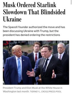 Trump and Musk have more blood on their hands. 

What a fucking insane way to run a country. 

Evidently the sociopaths are in full control. 

It won’t end well. For us. 

Or even for the bigots and idiots who voted for Trump.