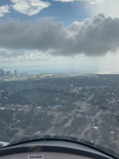 Morning water and land with Chris in the AirCam. Happy Fourth of July! #aviation #seaplanes #avgeek #aircam #albertwhittedairport