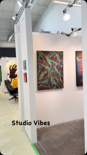 Studio vibes today. #artist #artwork #spraypainting #contemporaryart #abstract