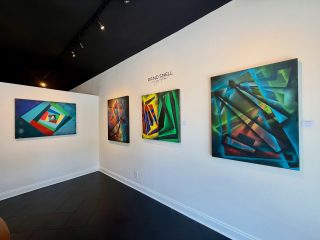 July Blog: My First Solo Show

The last few days we set up my first solo exhibition, Integration. I’m excited and honored for my work to be featured at the Forever Florida Gallery, 2629 Central Avenue, St. Petersburg.

Resident artist Wasil @wasilasart has invited a series of interesting and well-known artists to present their work in the main exhibition space each month the past few years. Guest resident artist Mark Williams’ @markwilliamsart work is now in the resident space. I adore Mark and his bold, colorful art; it’s great to be in the gallery with him!

The opening reception is Saturday July 11, from 5-9 pm. That’s Art Walk night, when most of St. Petersburg’s art studios and galleries are open with refreshments. Come out and do a gallery tour!

The exhibition closes with a poetry reading and art/literature discussion on Sunday July 26. Poet/artist Nate Truly @natetrulystudios will read poetry and lead the discussion. Nate is a young, powerful voice speaking through his literature and art. I’m grateful he’s part of this show, and grateful to Wasil for his ongoing promotion of the arts in our community.

Spain and Germany

Last month I spent two weeks in Spain and a week in Germany. One highlight from Spain was connecting in person with Antonio Diaz, one of my online Spanish teachers, who lives in Málaga. He took me for tapas at a traditional taberna and also introduced me to some of his other favorite spots; he’s just an awesome person.

Another highlight was seeing German friends from my time studying economics at the Universität Mannheim in 1982-3. Although we kept up through the decades, I had not seen one friend, Ralf Rupp, in 43 years. I spent the night with him and his wife, Daniela; Ralf cooked chili just like we had for the parties we put together that year we were in school together (and I helped a little).

I recorded and uploaded Instagram and Facebook travel videos in Spanish, German and English. It was a fun challenge to use all three languages.

Click the link in bio to read the rest of the blog, and to see more of my newest work.  #design #contemporary #stpetersburgfl #abstractart #gallery