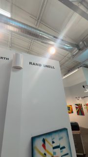 Ready for Art Walk Second Saturday 6-9. #artgallery #abstractart #stpetersburgflorida #contemporaryart #geometricabstraction