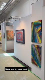 I added some new pieces and switched things up a bit today. #abstract #abstractart #contemporary #contemporaryart #stpeteartist